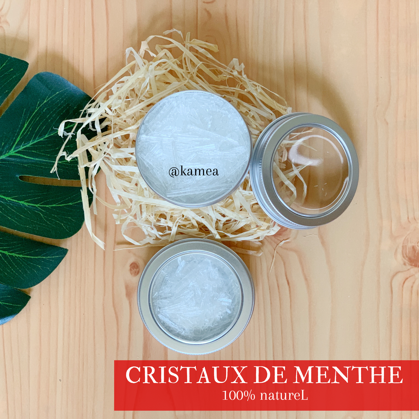 Cristaux de menthe - Aphrodisiaque