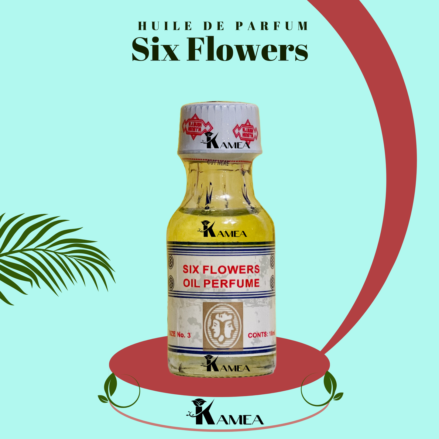 Huile de Parfum Six Flowers - Contenu 18ml - Huile de parfum spirituel