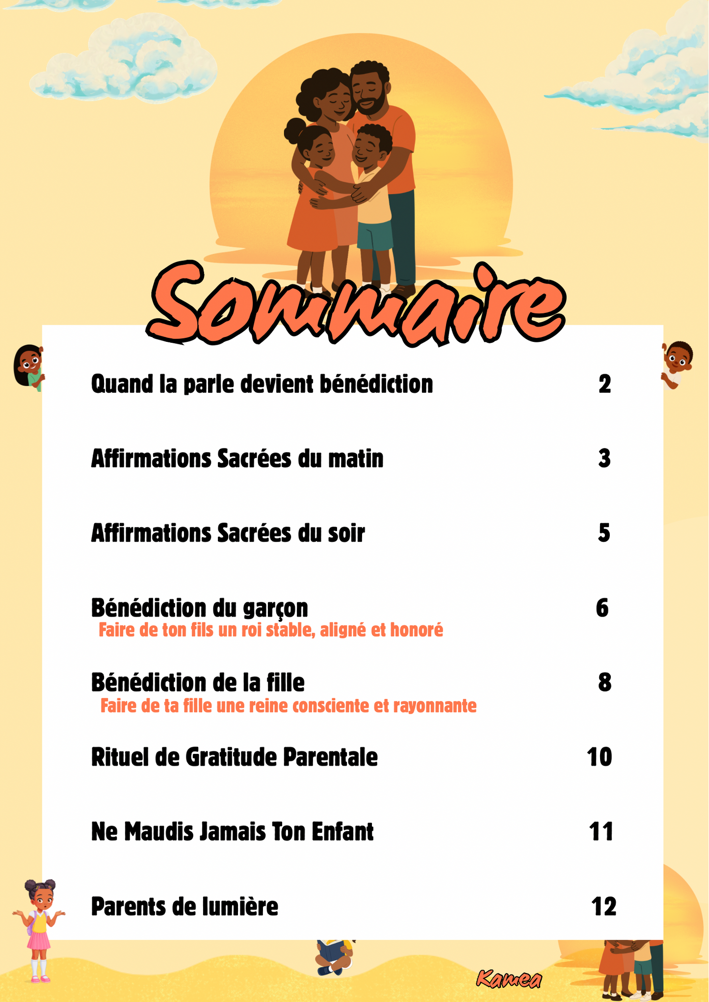 E-guide Paroles et bénédictions pour nos enfants