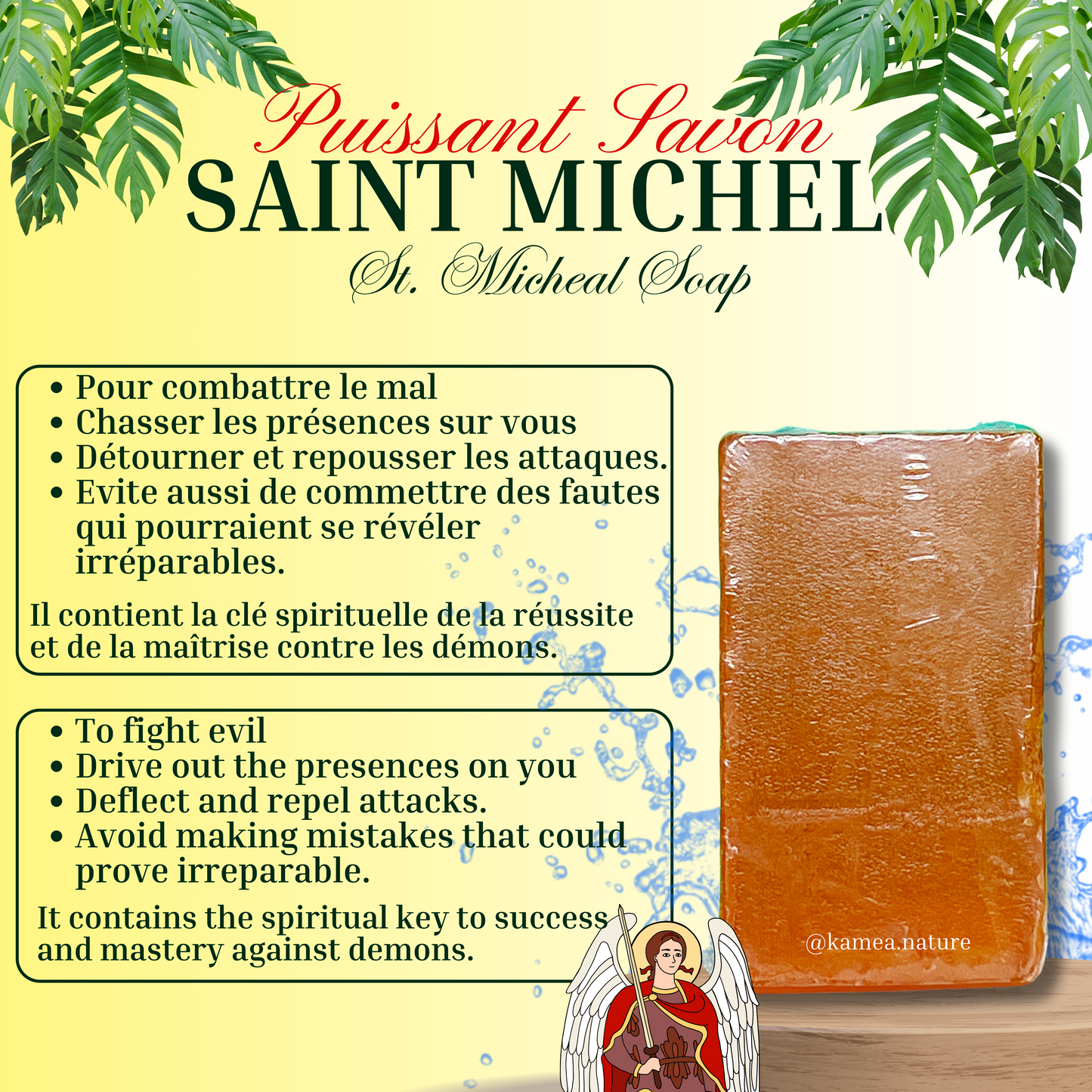 Savon Saint Michel - Savon spirituel