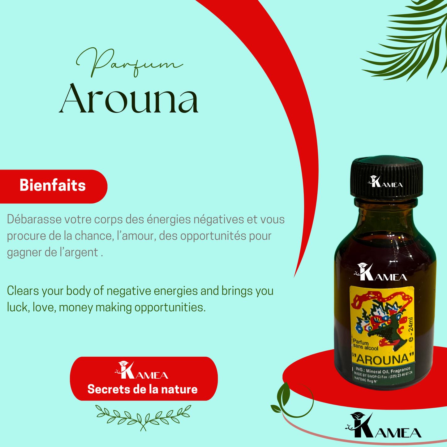 Parfum AROUNA - Parfum spirituel