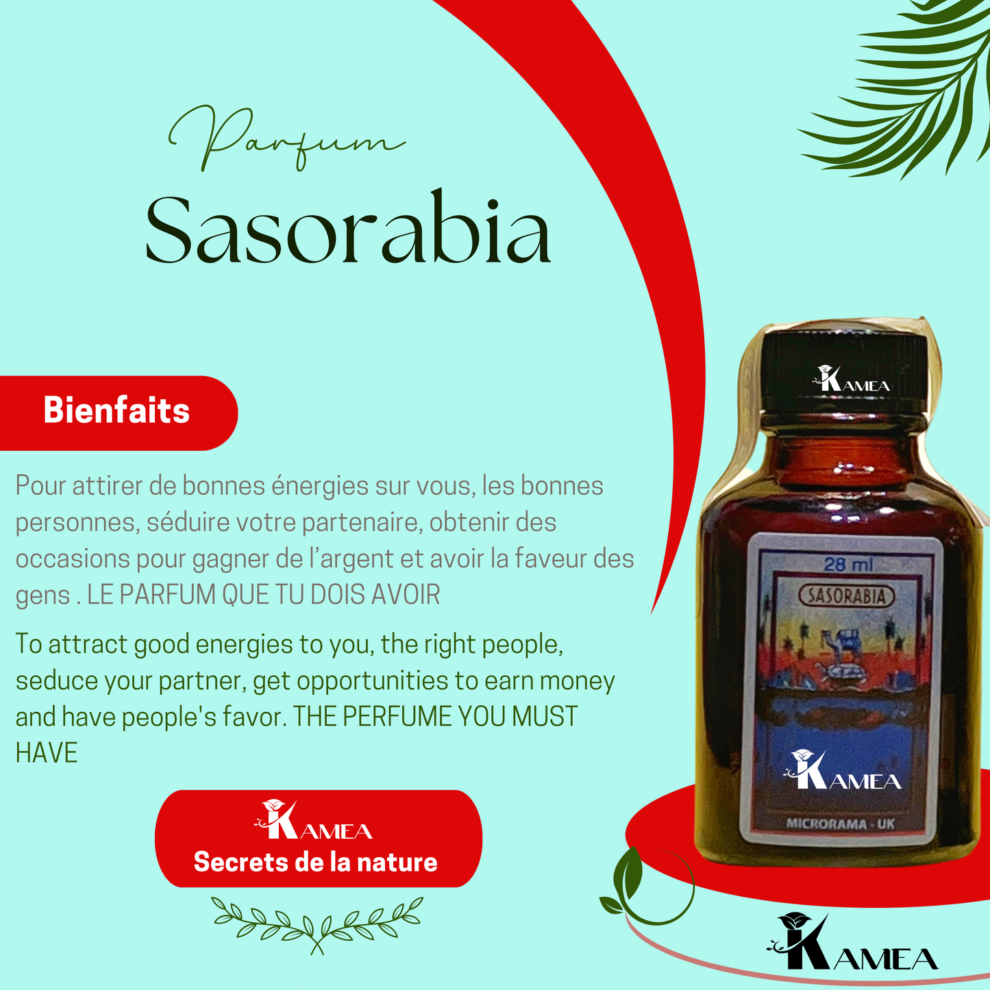 Parfum SASORABIA - Parfum spirituel