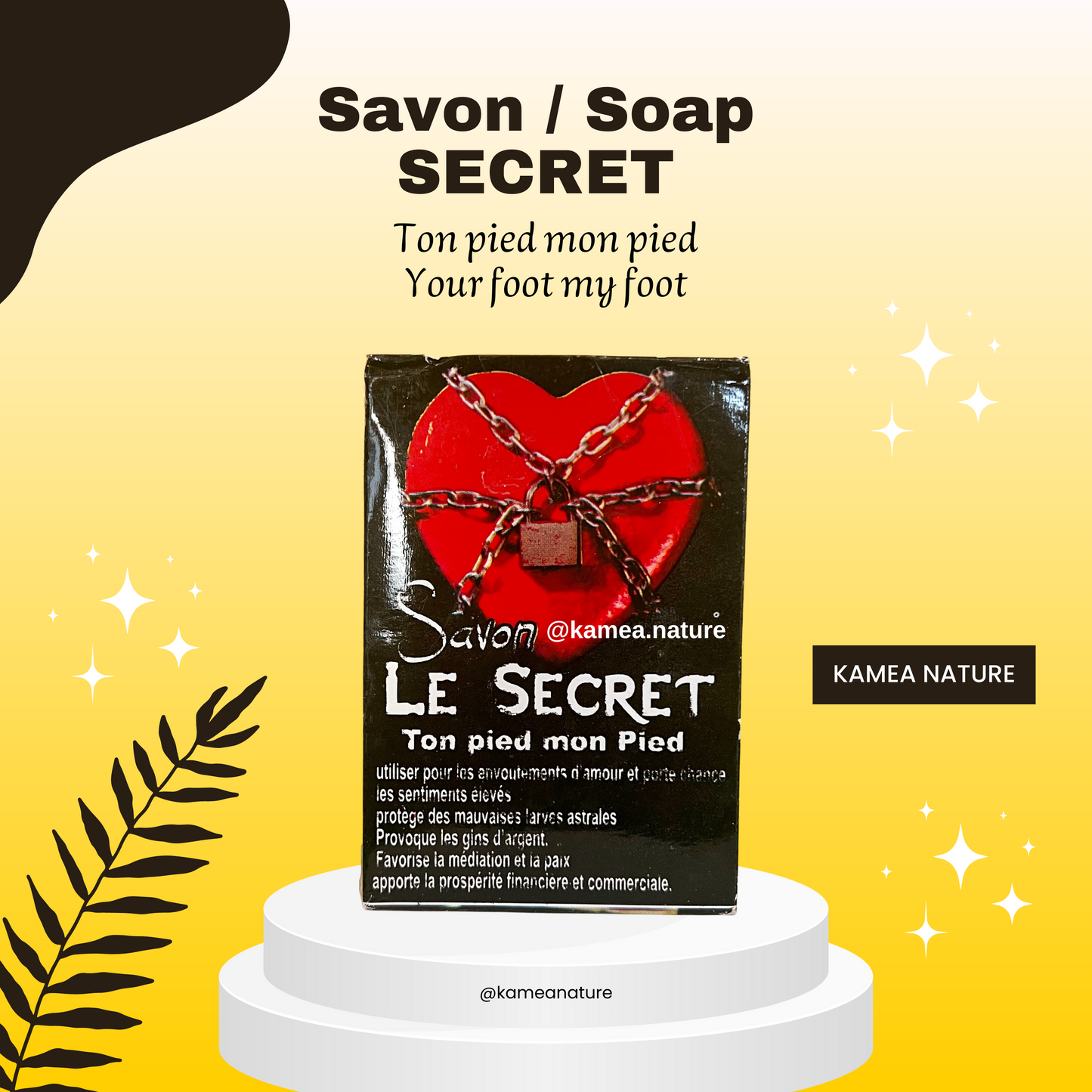 Savon LE SECRET - Savon spirituel