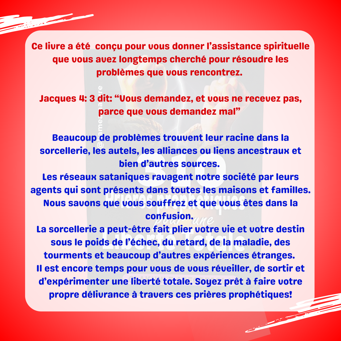 LIVRET 310 prières pour une libération totale