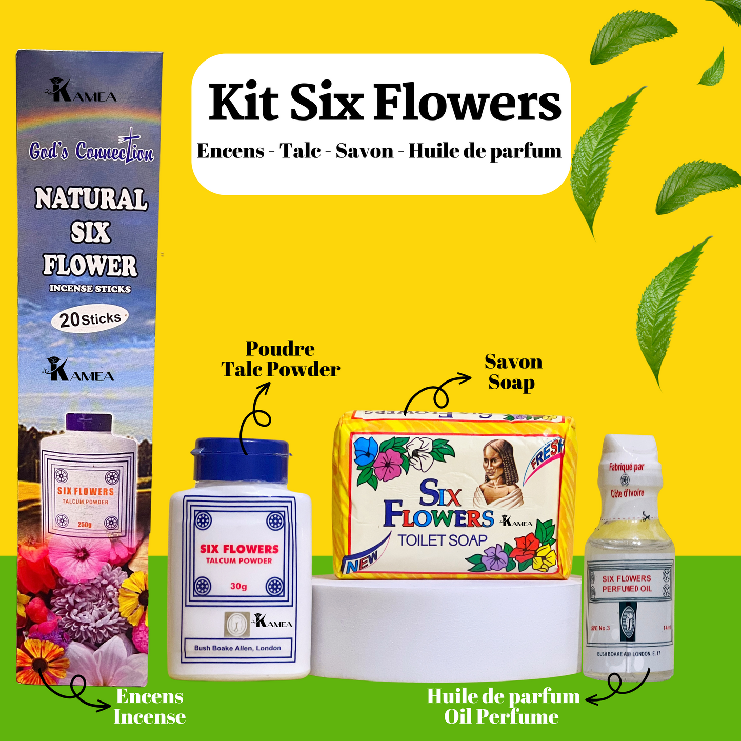 Kit Six Flowers - Kit spirituel - Chance