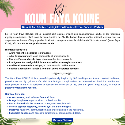Kit KOUN FAYA KOUNE - Kit spirituel