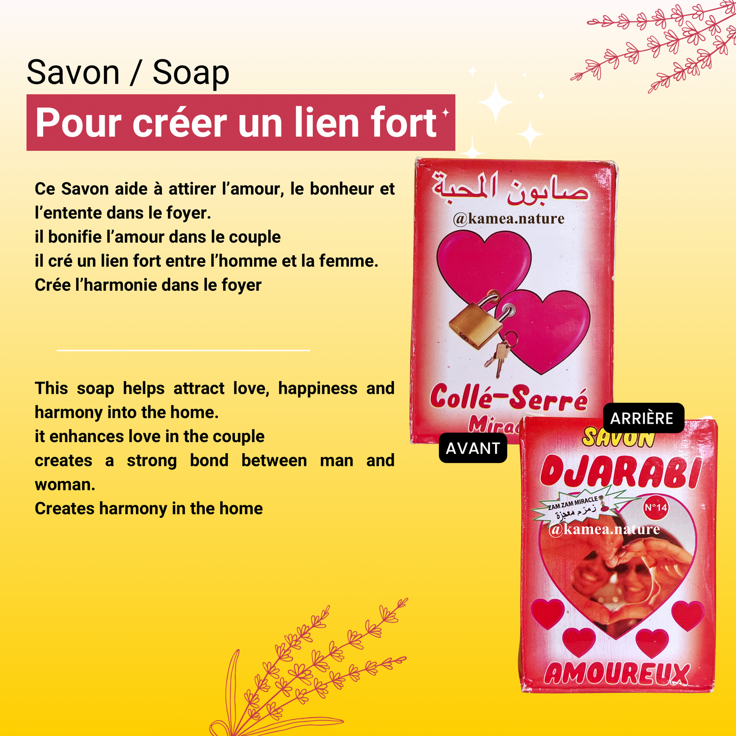 Savon spirituel Collé Serré