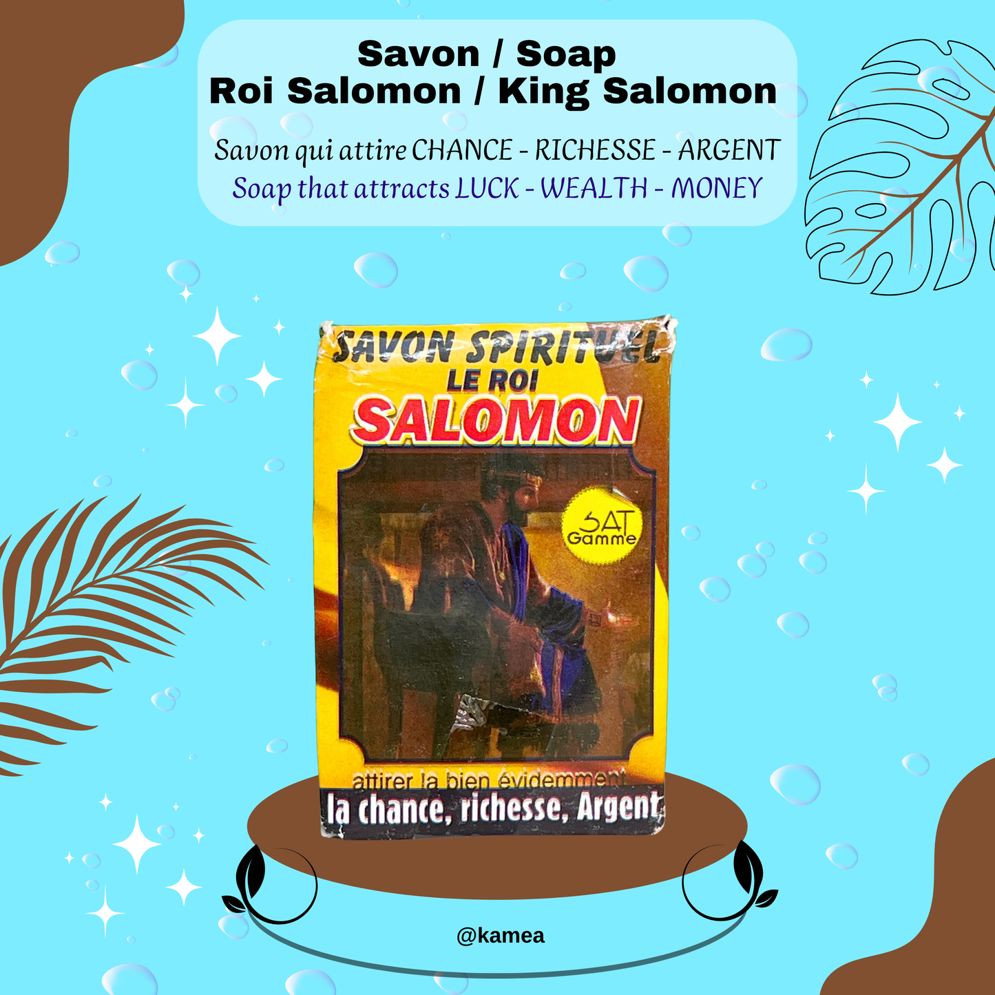 Savon roi Salomon - Savon spirituel puissant