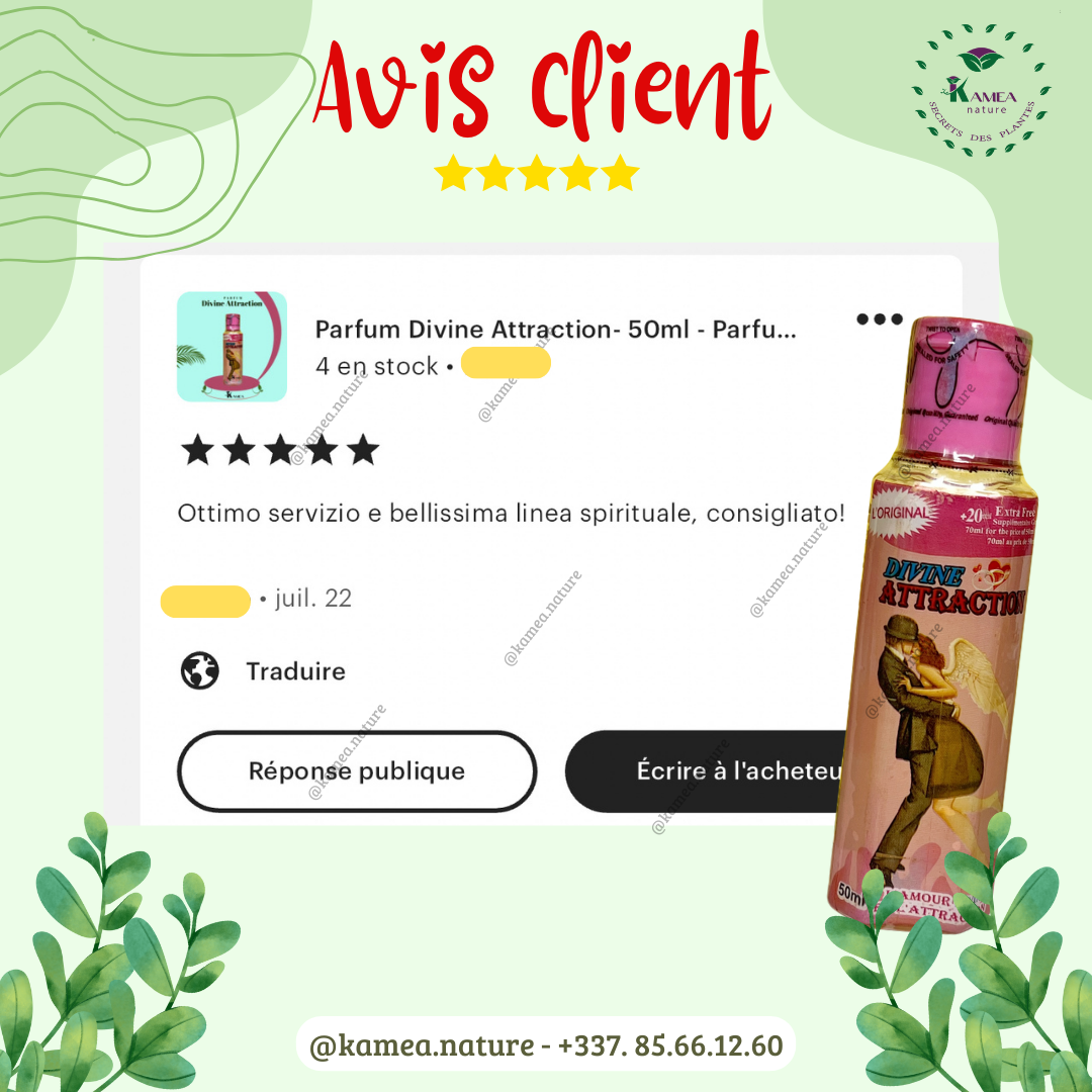 Parfum Divine Attraction- 50ml