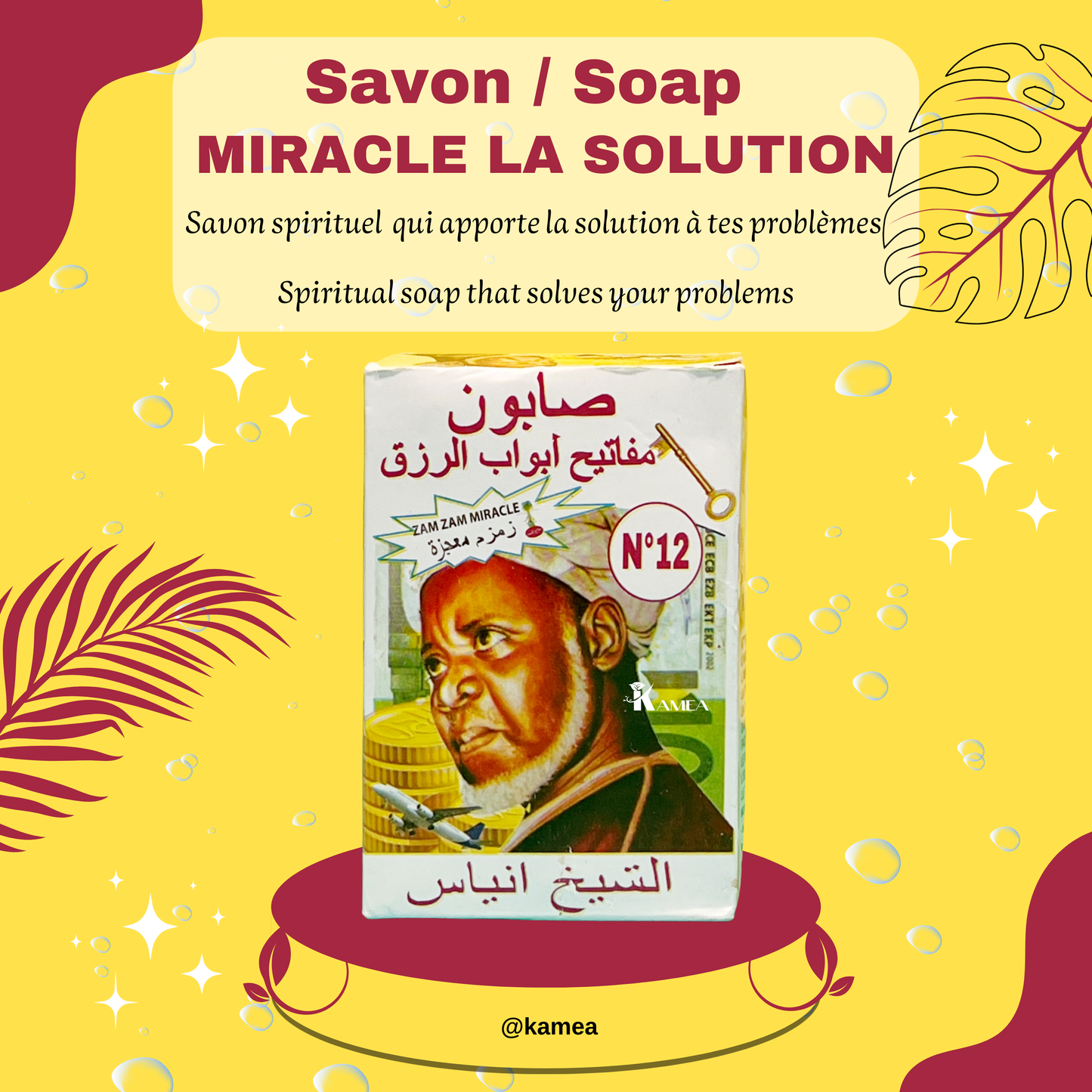 Savon MIRACLE LA SOLUTION - Savon spirituel