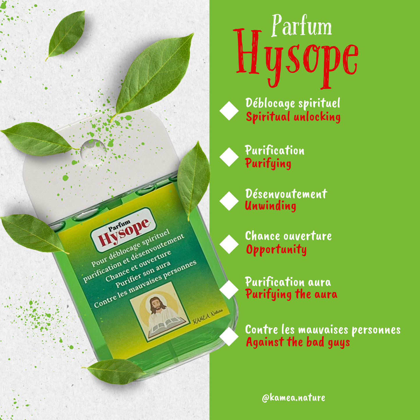 Parfum HYSOPE - 50ml Spirituel
