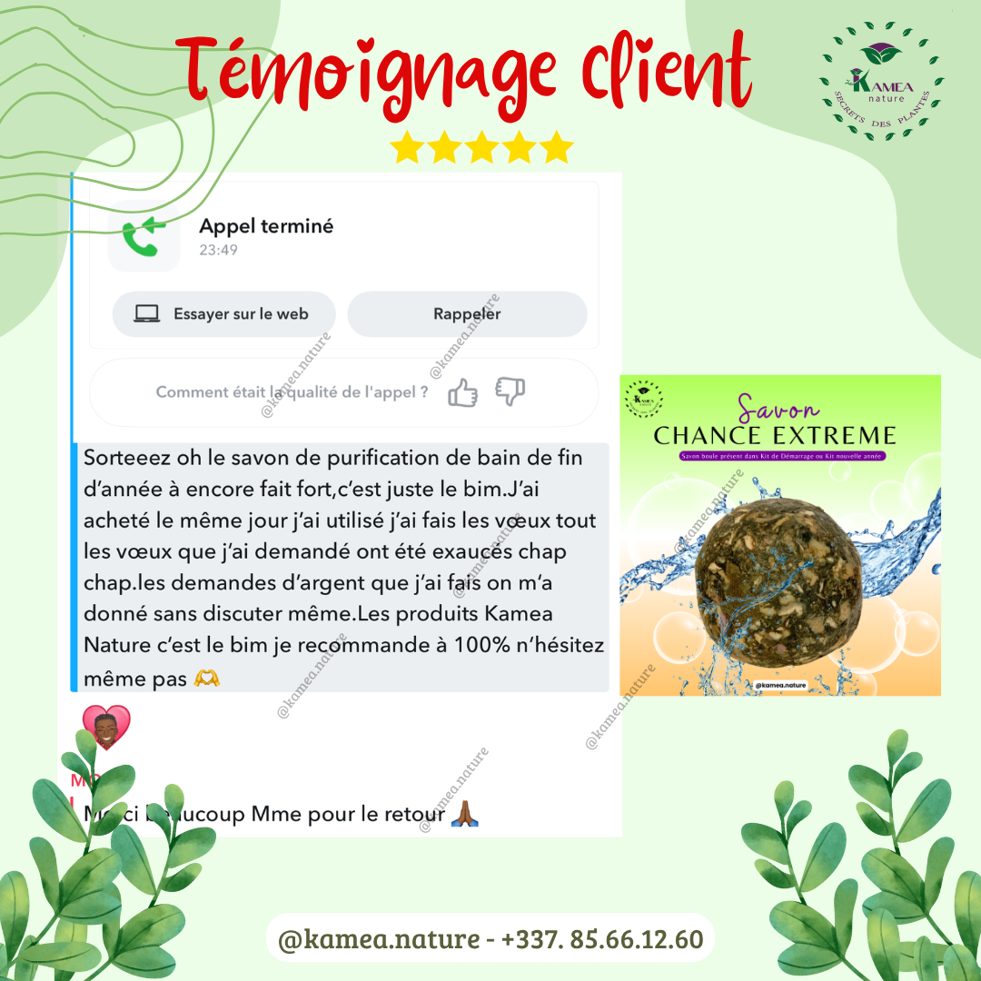Savon boule du Kit de demarrage ou Kit nouvelle année - Année 2025 prospere- purification - protection - chance - Deblocage