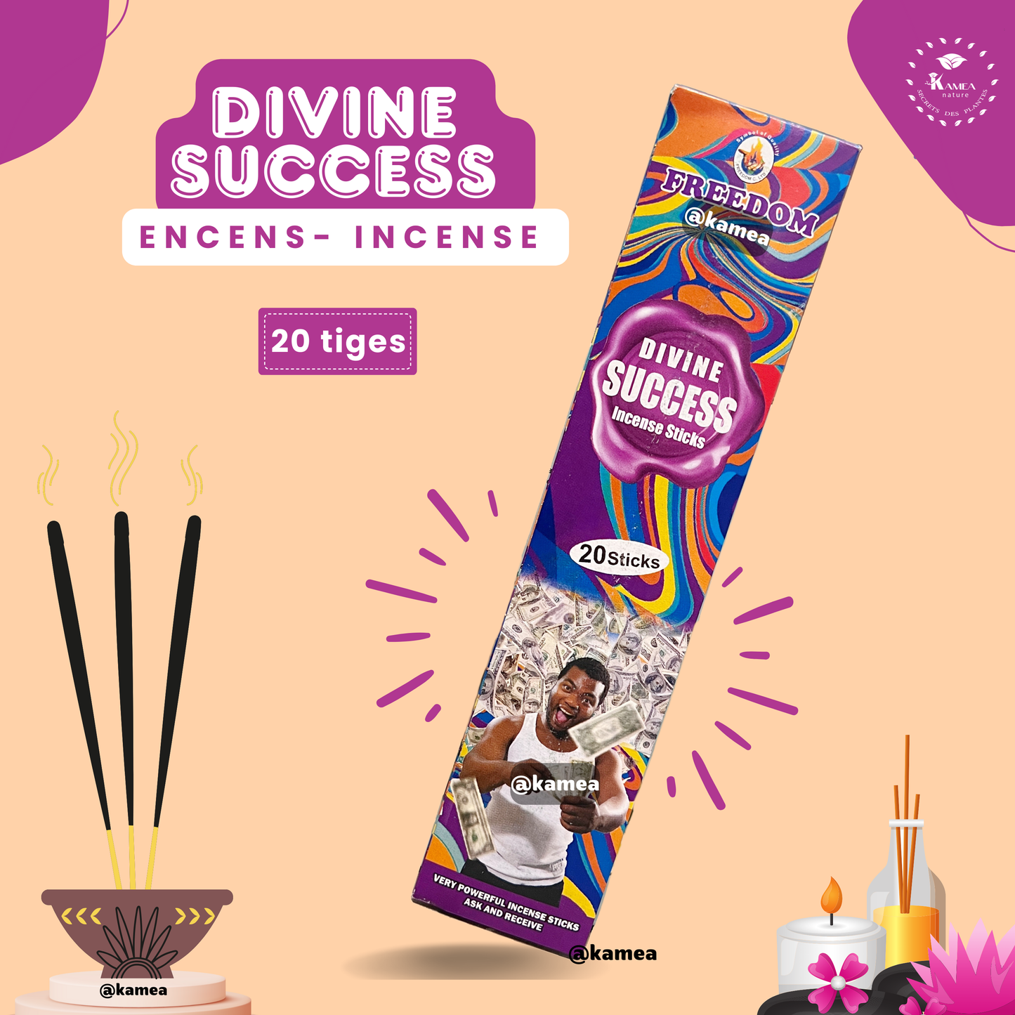Encens spirituel Divine Success - Succès divin