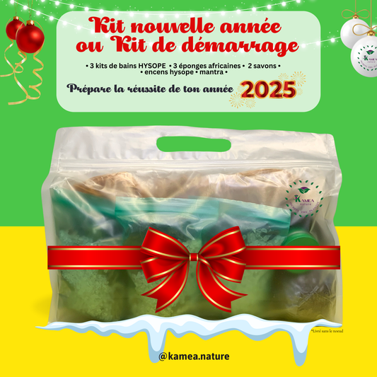 Kit de demarrage ou Kit nouvelle année - Année 2025 prospere- purification - protection -  chance - Deblocage