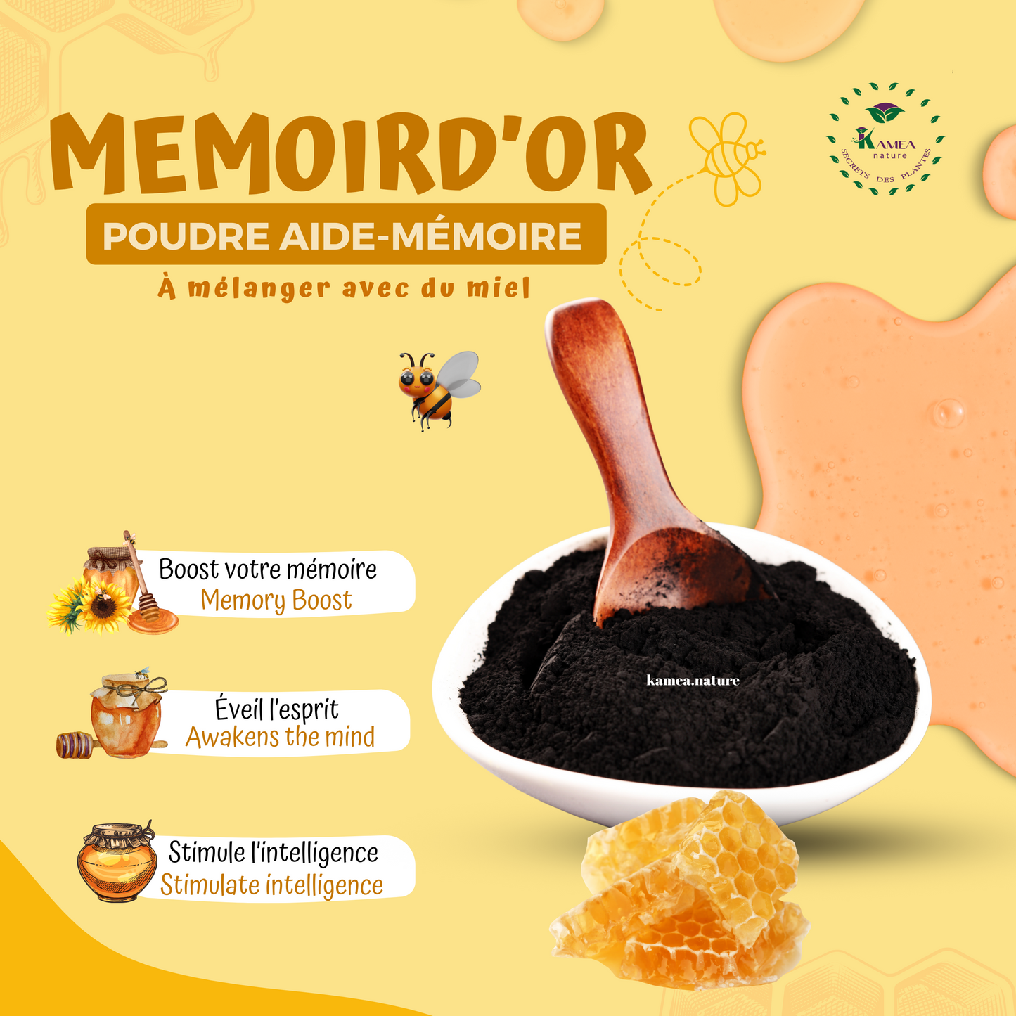 Poudre Aide memoire - MEMOIRd’or