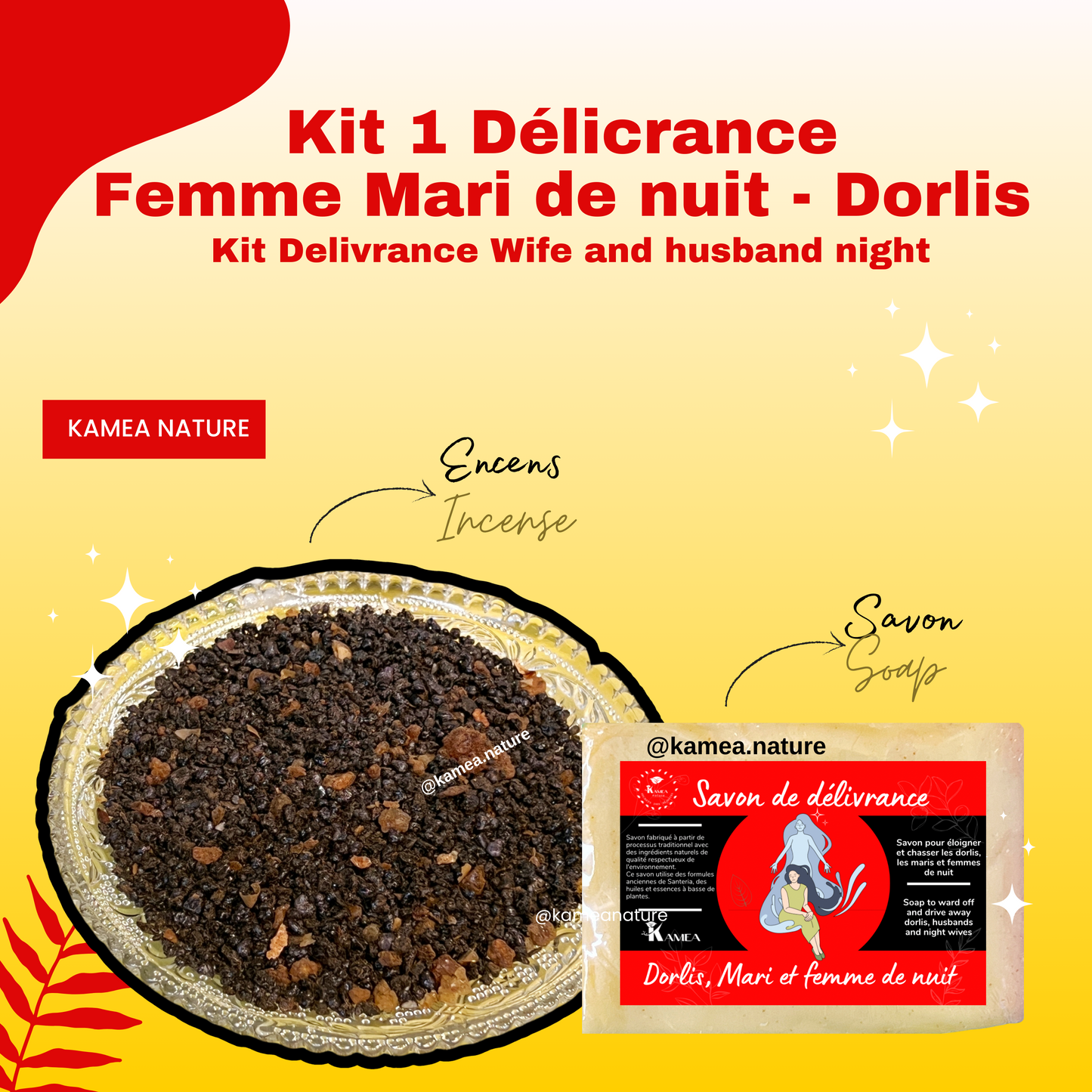 Encens Spécial MARI FEMME de NUIT - CAUCHEMARS