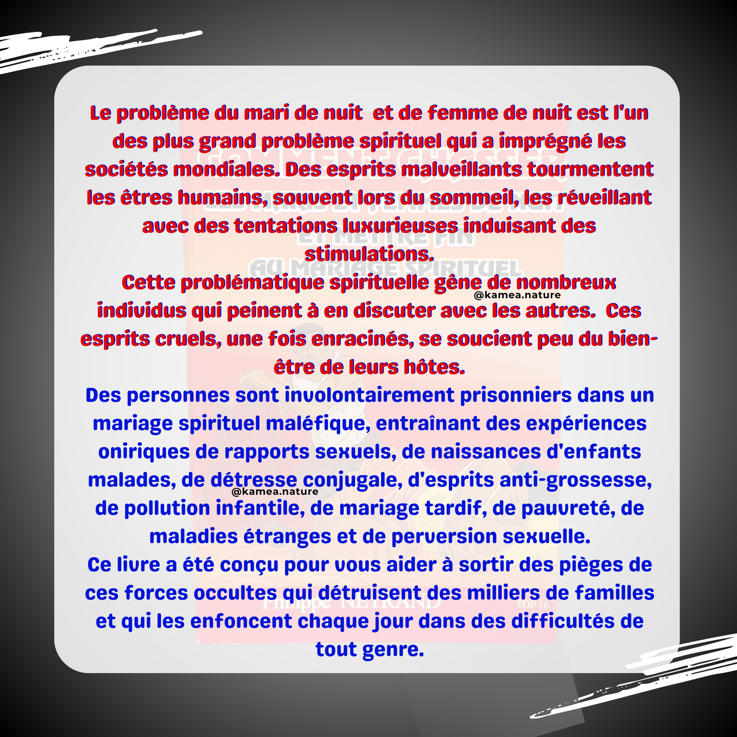 LIVRET comment chasser les maris et les femme de nuit
