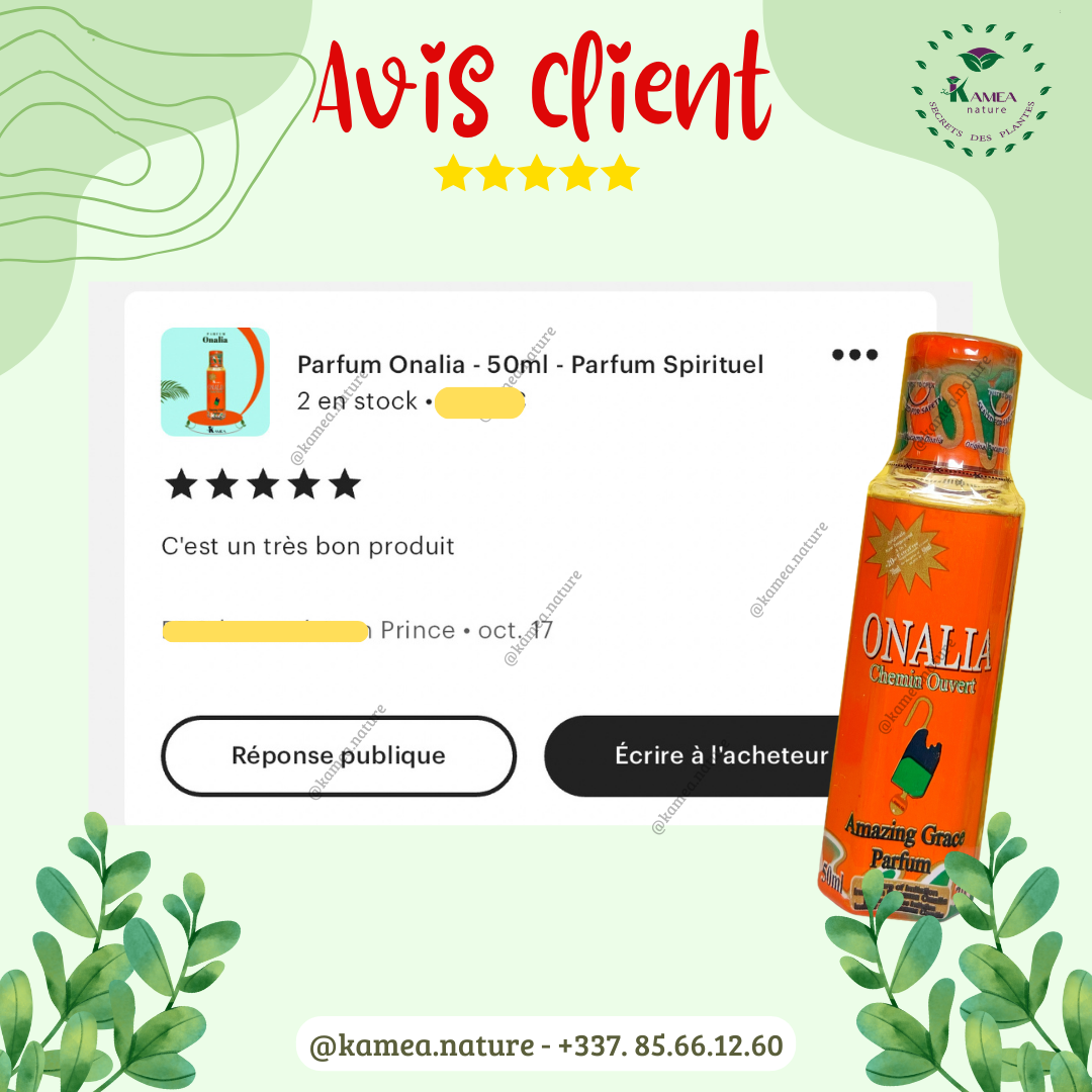 Parfum Onalia - 50ml - Parfum Spirituel
