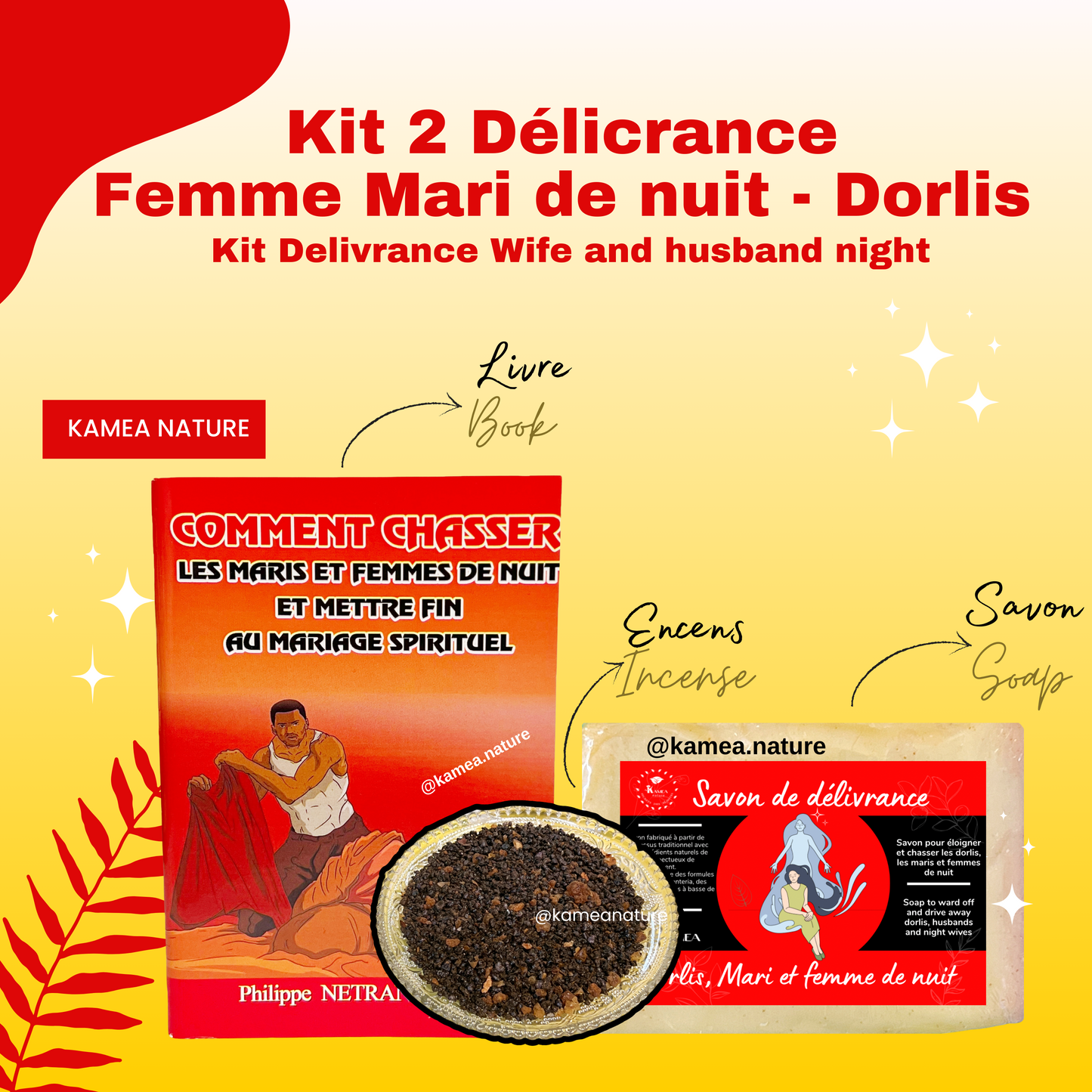 Encens Spécial MARI FEMME de NUIT - CAUCHEMARS