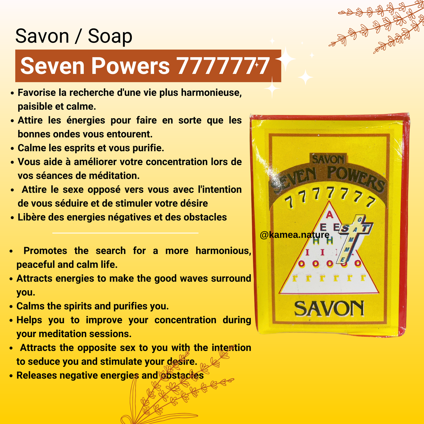 Savon Seven Powers 7777777 - Chance extreme