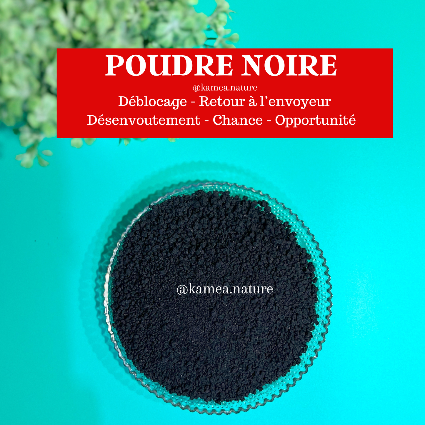 Poudre noire - Déblocage