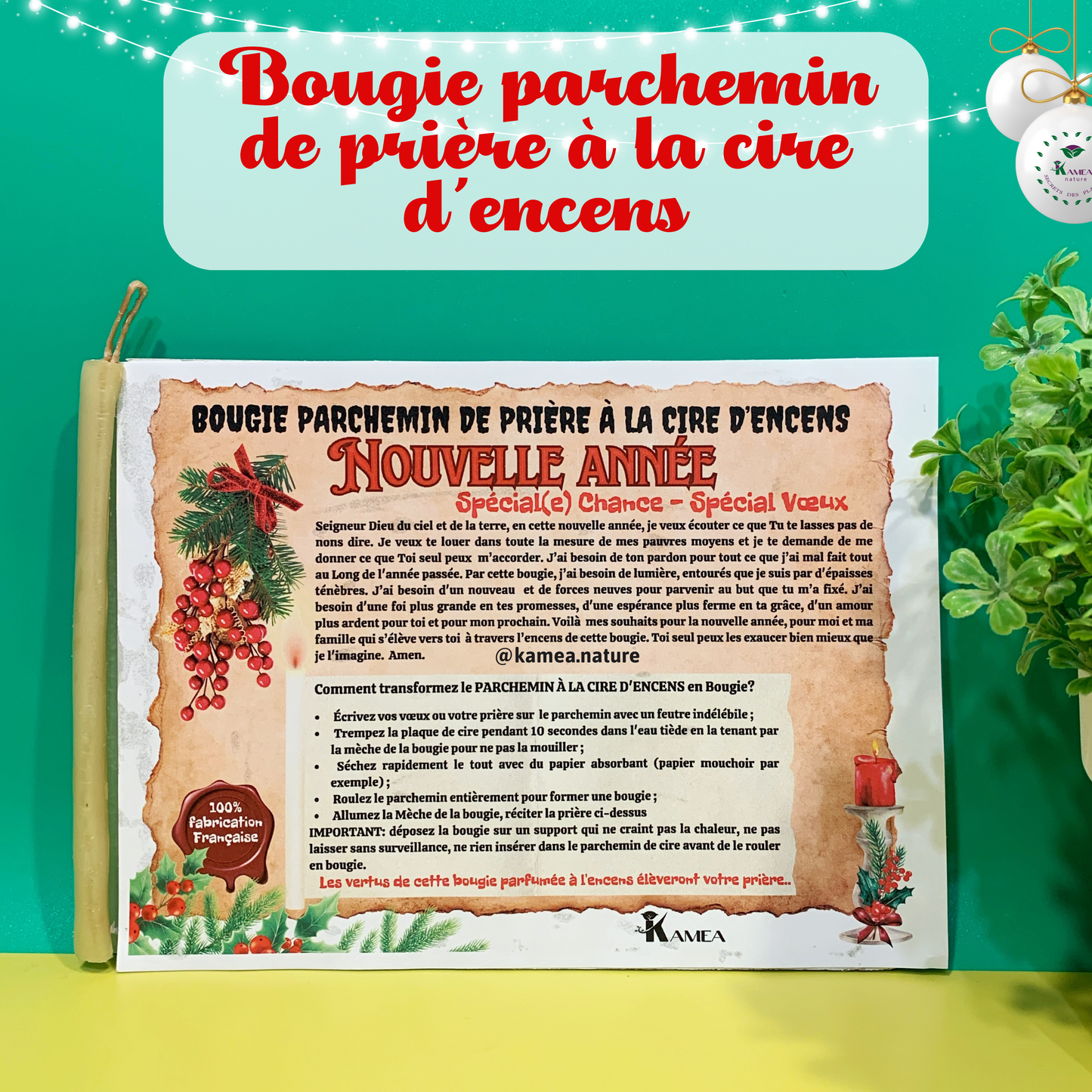 Kit Renouveau Année 2025- Chance - Prospérité - Déblocage - Nouveau départ - Grace