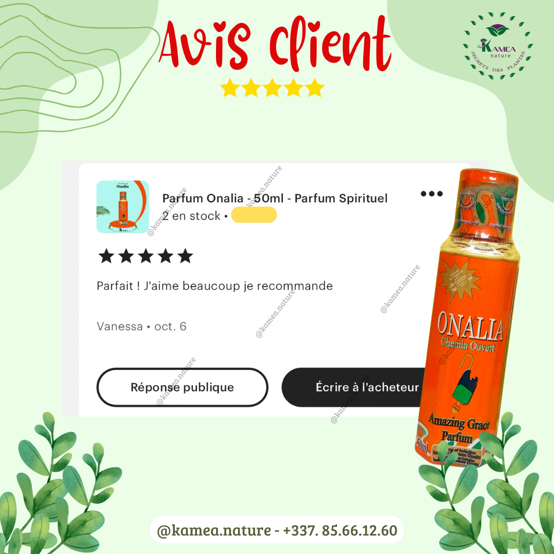 Parfum Onalia - 50ml - Parfum Spirituel