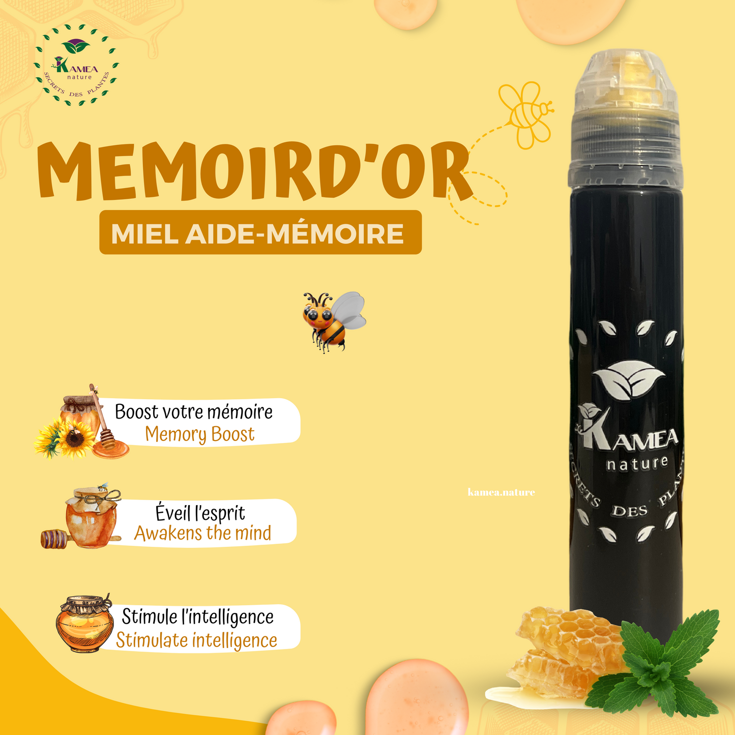 Poudre Aide memoire - MEMOIRd’or