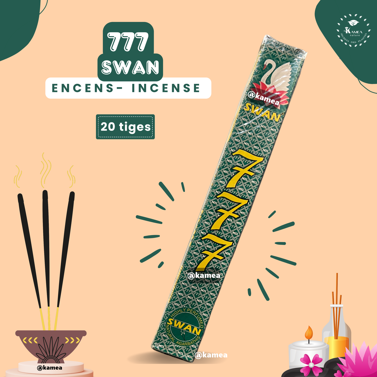 Encens spirituel 777 - SWAN