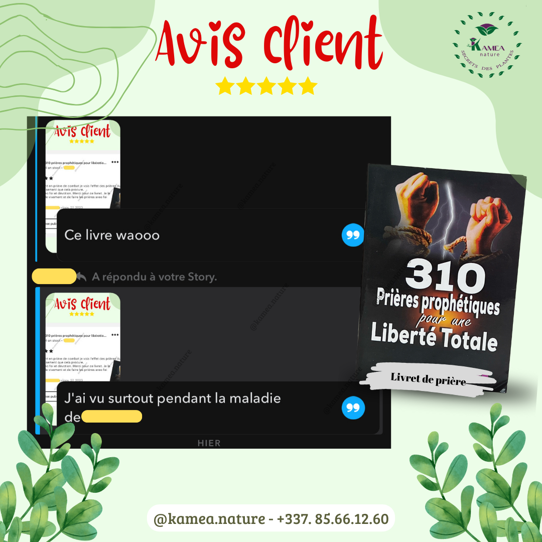 LIVRET 310 prières pour une libération totale