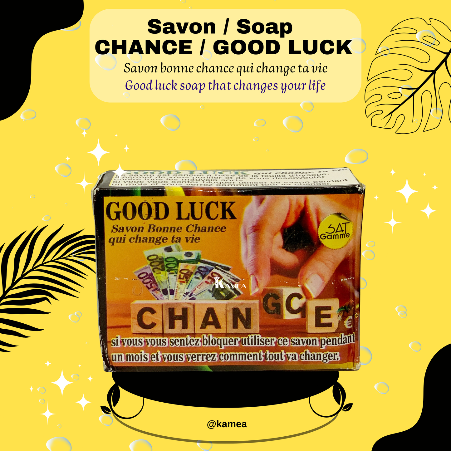 Savon CHANCE GOOD LUCK à base d’hysope- Savon spirituel
