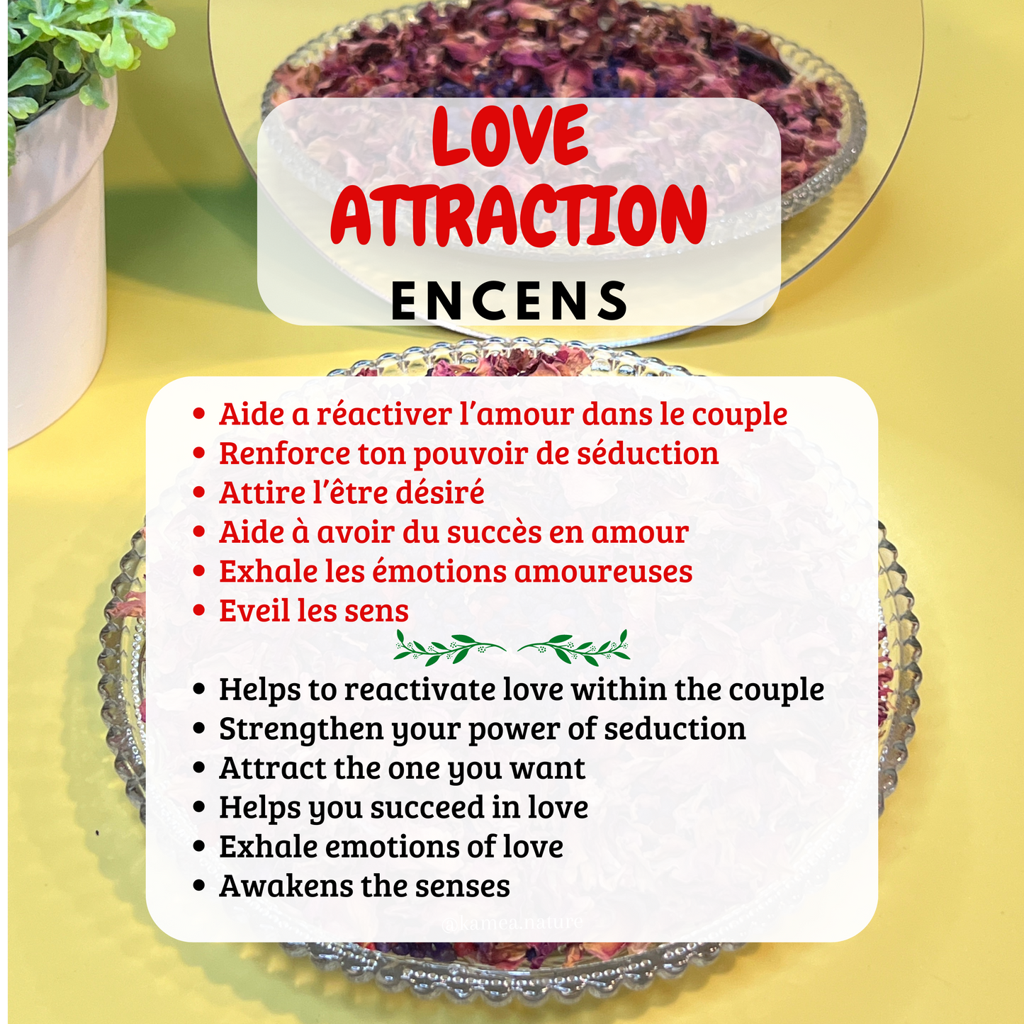 Encens Love Attraction
