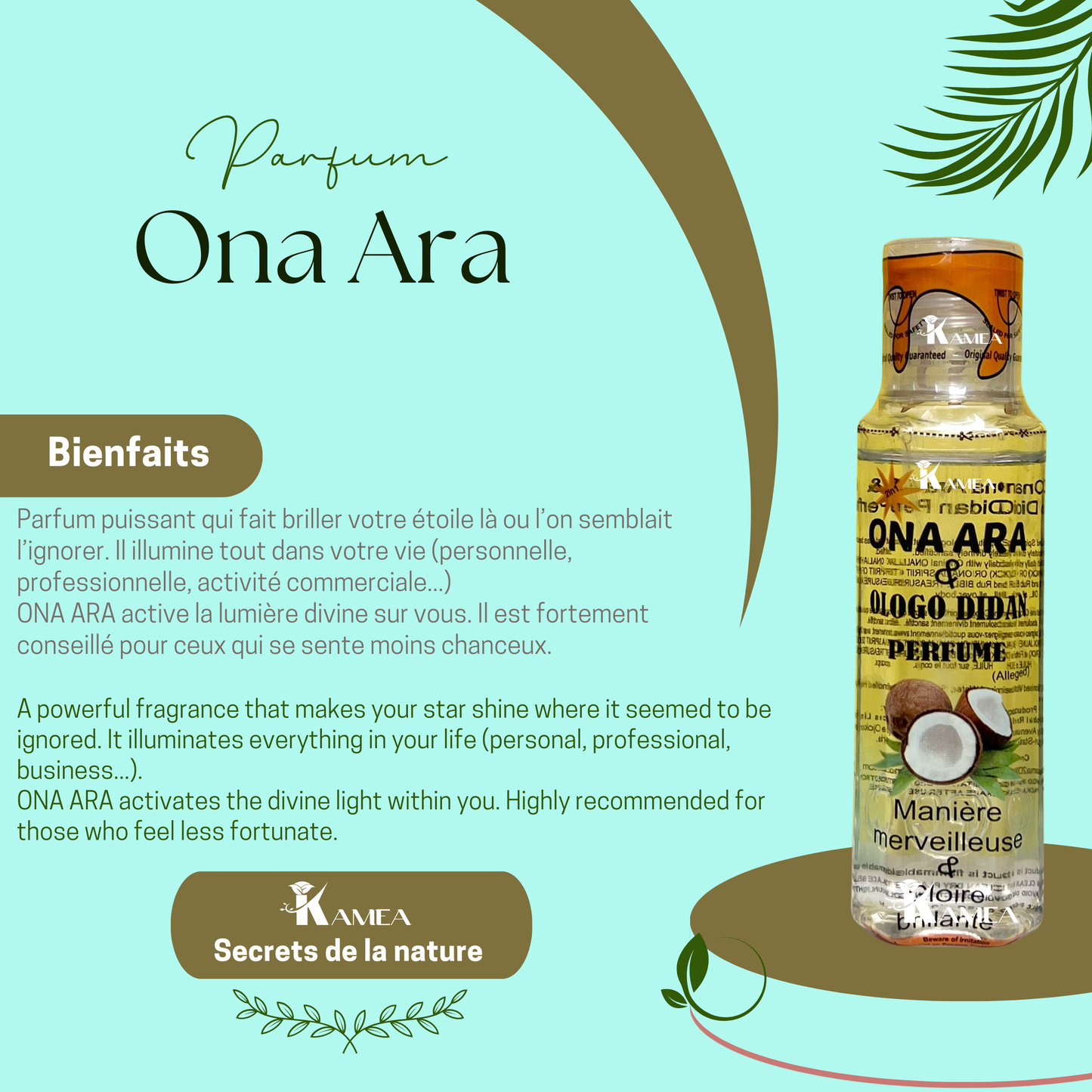 Parfum Ona Ara and Ologo Didan - 50ml - Parfum Spirituel
