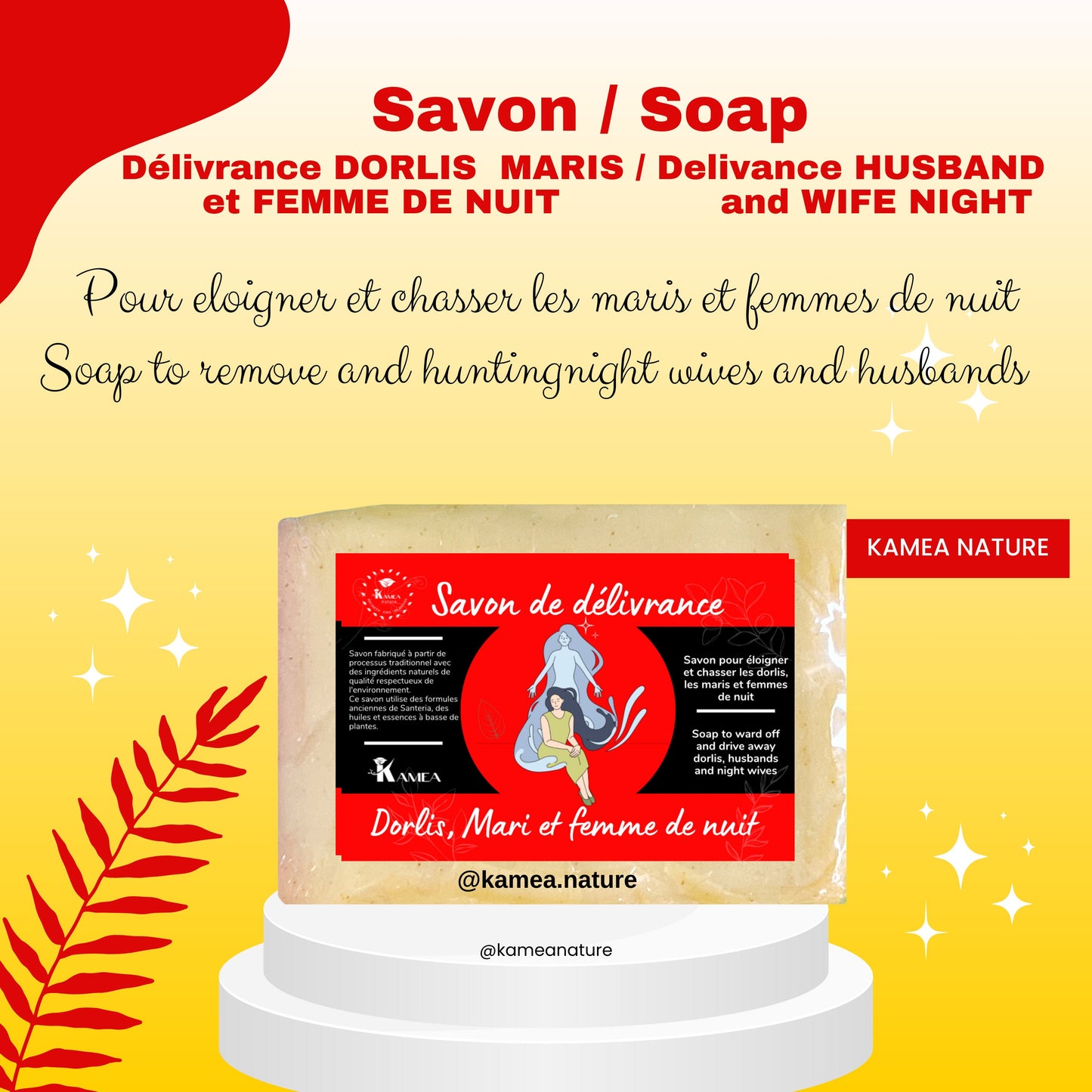 Savon Dorlis Maris et Femmes de nuit - Cauchemars -savon spirituel