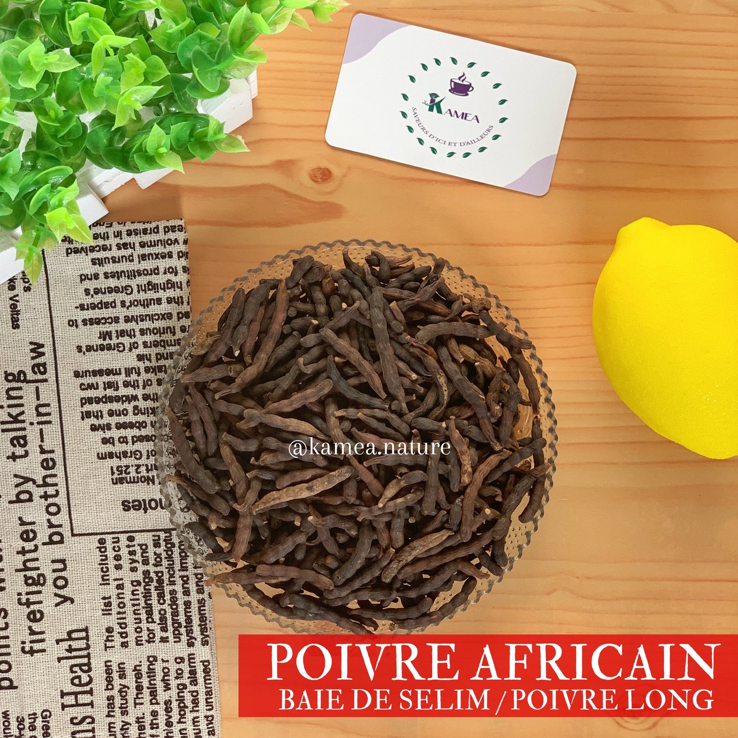 Poivre Africain Baie de Selim