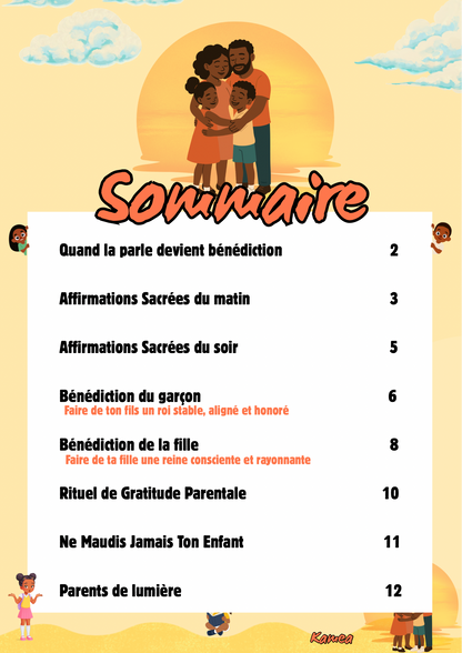 E-guide Paroles et bénédictions pour nos enfants