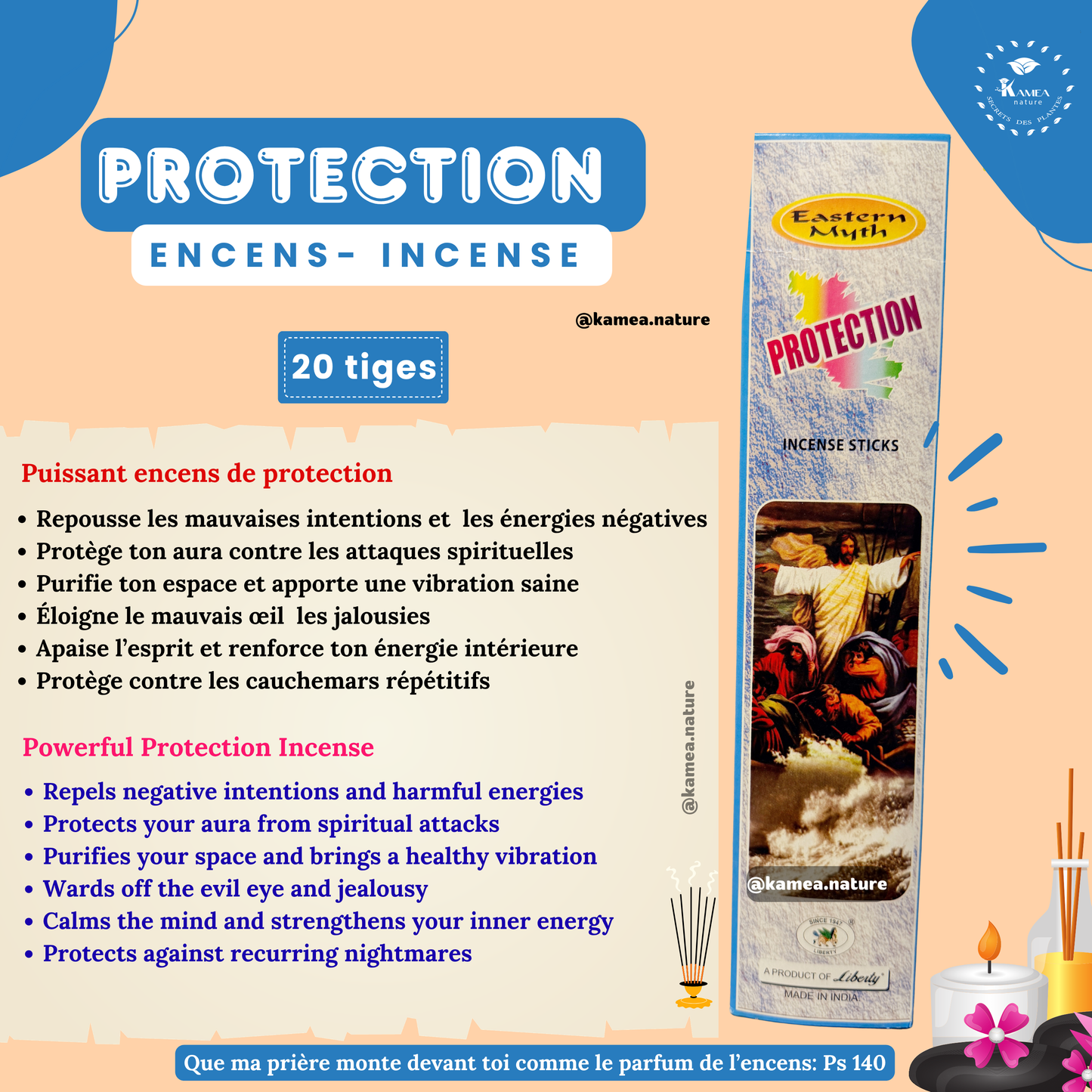 Encens spirituel protection