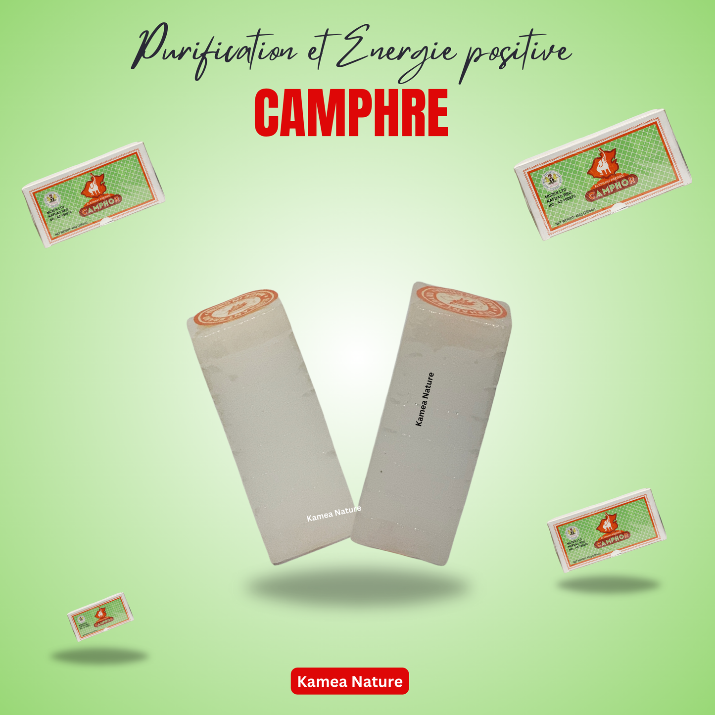 CAMPHRE PURE ORIGINAL - Purification et Énergie positive
