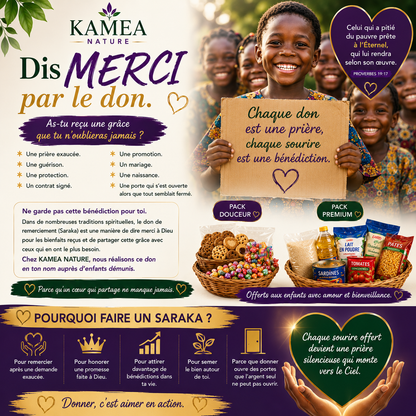Dis MERCI par le DON