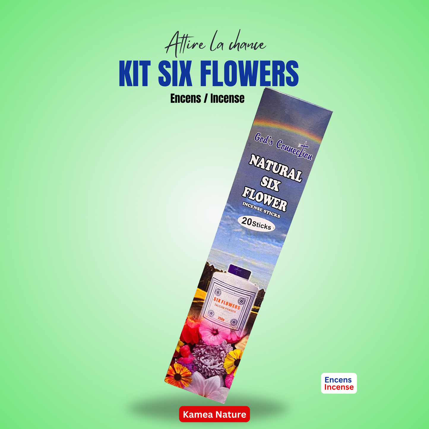 Parfum Six Flowers - Savon spirituel - parfum 6 Fleurs