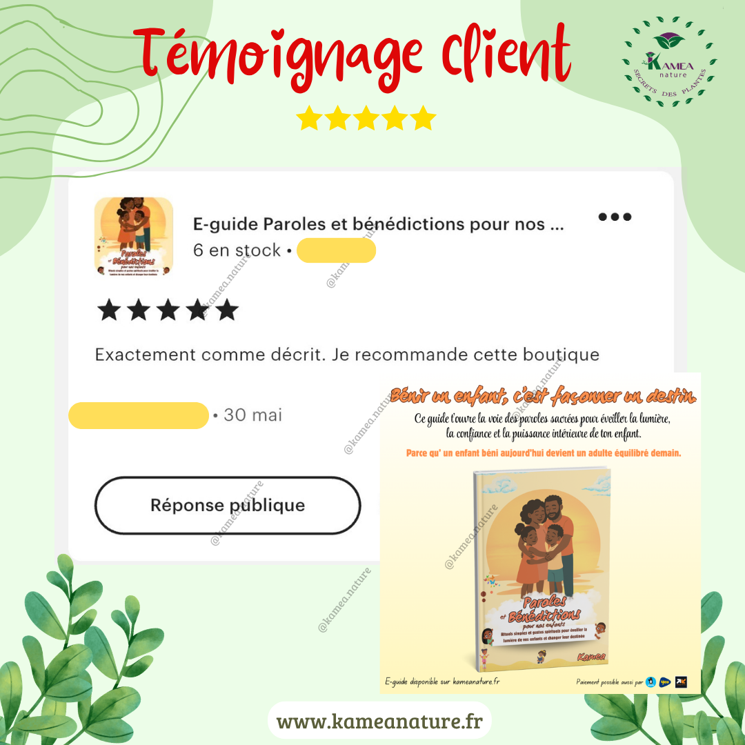 E-guide Paroles et bénédictions pour nos enfants