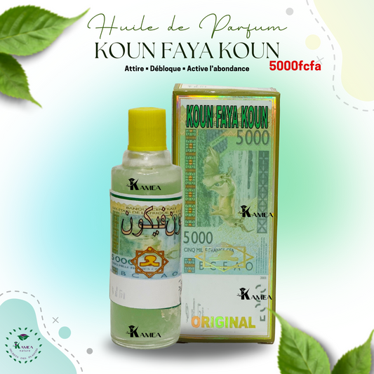 Huile de Parfum spirituel KOUN FAYA KOUN 5000 - ORIGINAL