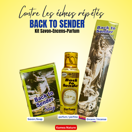 Kit spirituel Back to sender  - Retour l'envoyeur - contre les échecs répétés