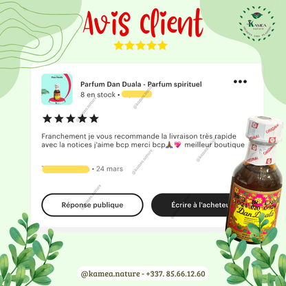 Parfum Dan Duala - Parfum spirituel - puissant attraction