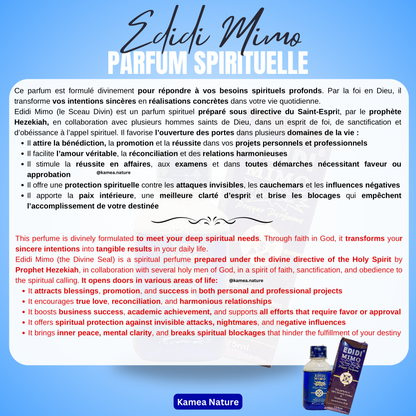 Parfum Edidi Mimo - Parfum qui change ta destinée