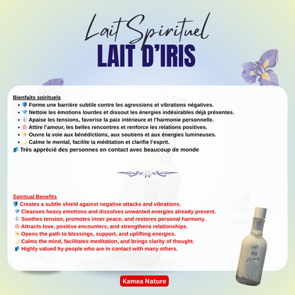Lait d’IRIS - ORIGINAL -  Lait spirituel