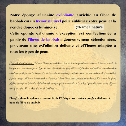 Éponges africaines