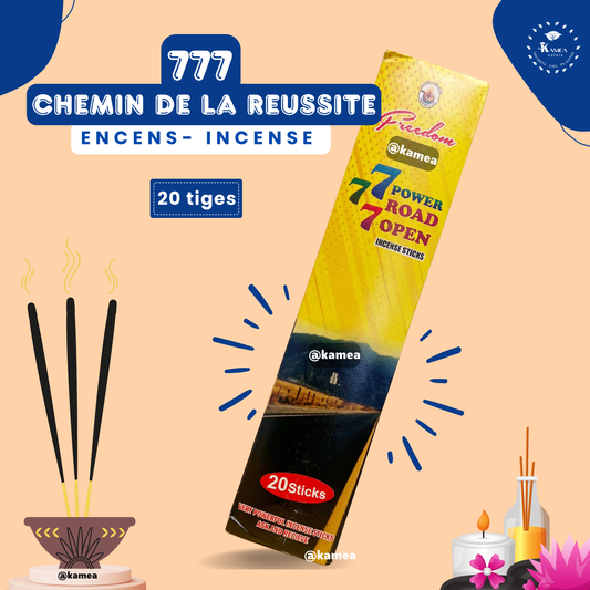Encens 777 - chemin de la réussite