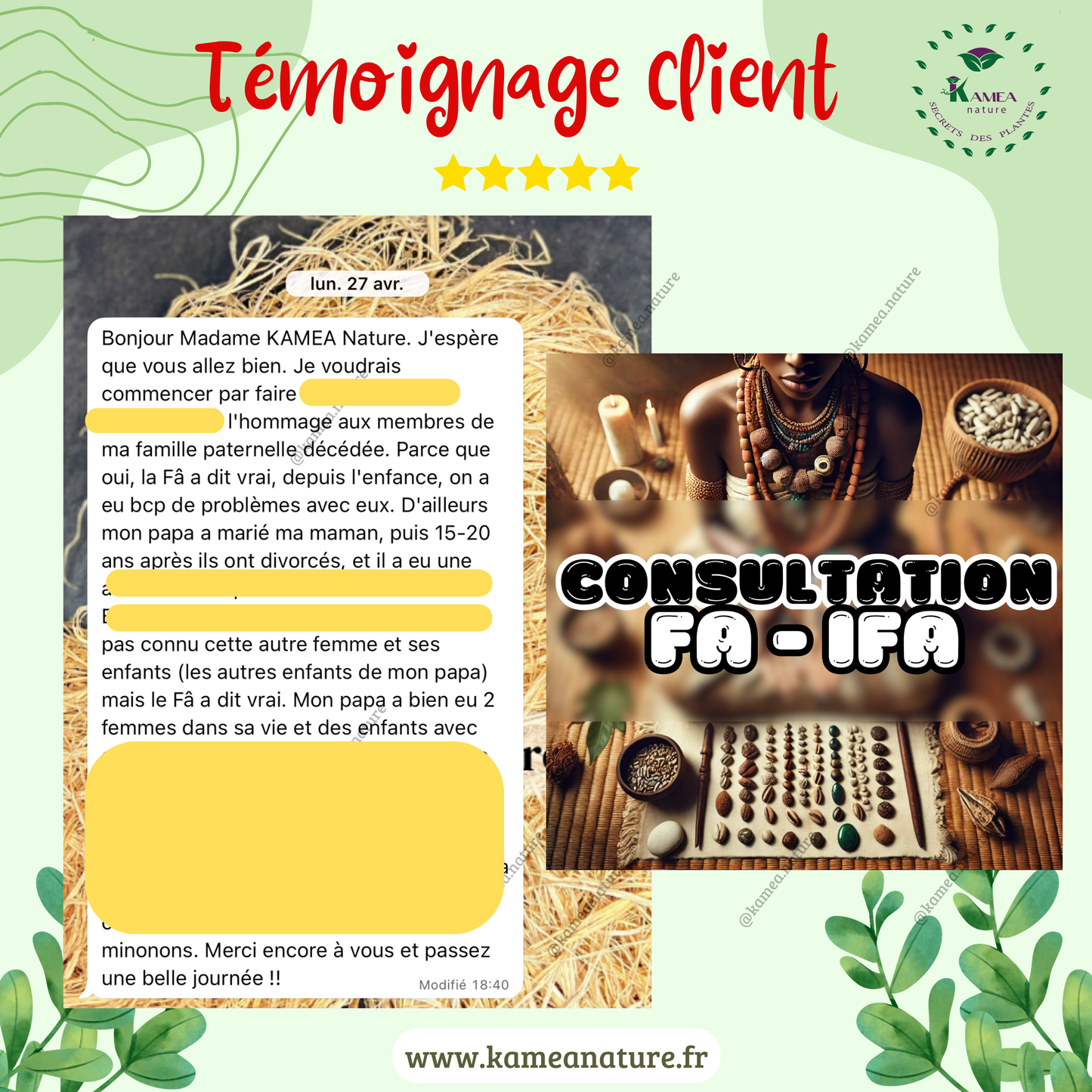 Consultation du FA - IFÂ