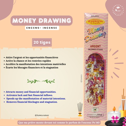 Encens MONEY DRAWING - ARGENT